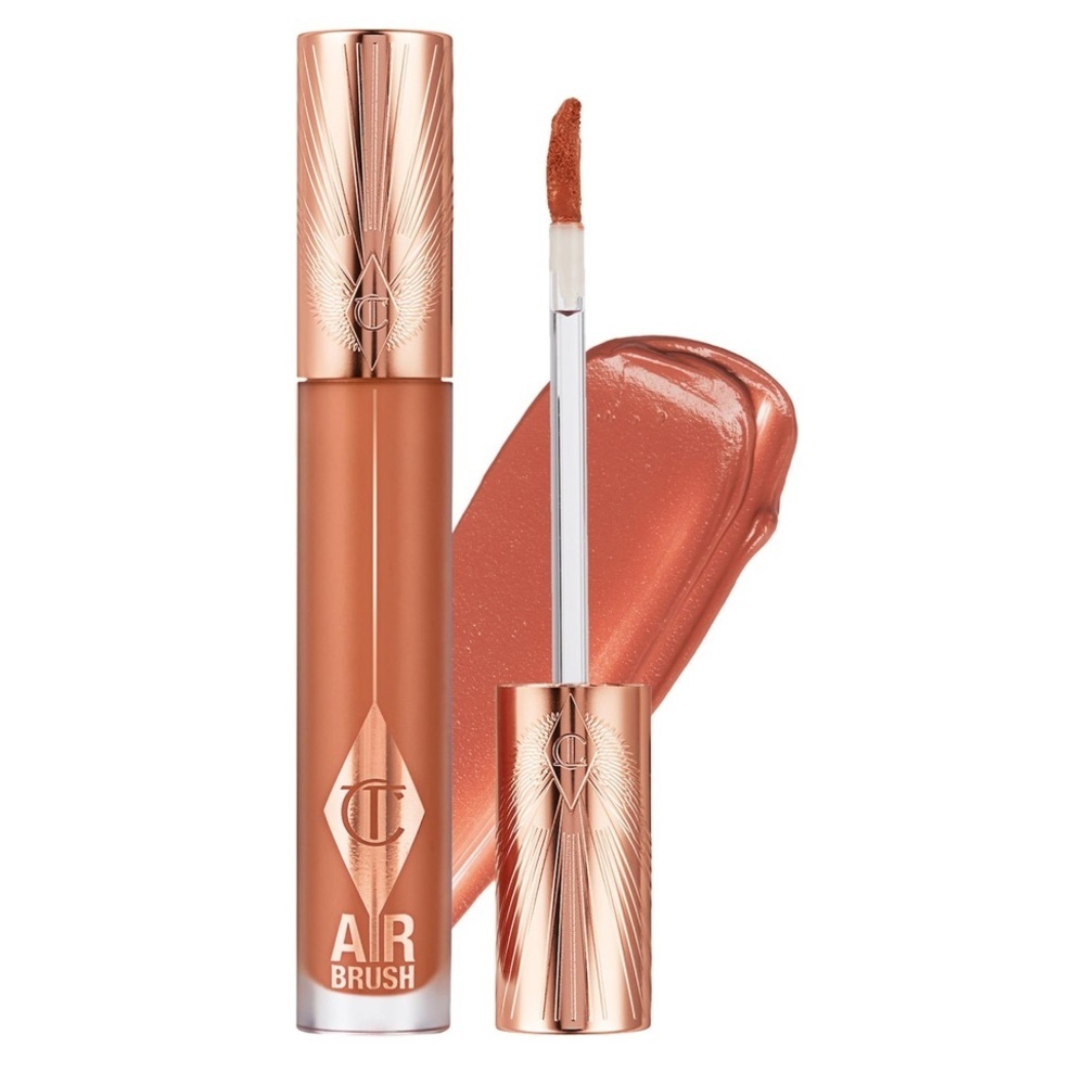 CHARLOTTE TILBURY Airbrush Flawless Matte Lip Blur Liquid Lipstick - HONEY BLUR